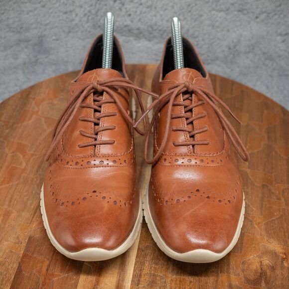 Cole Haan Brown Leather Flats - Picture 2 of 9